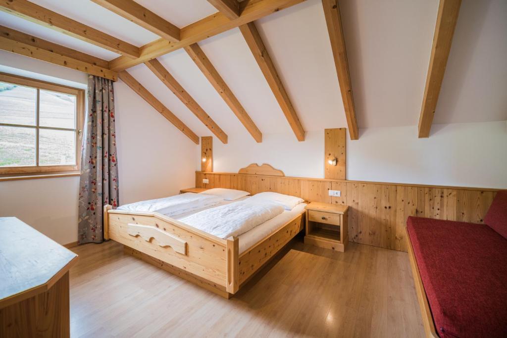 Postel nebo postele na pokoji v ubytování Klaudehof