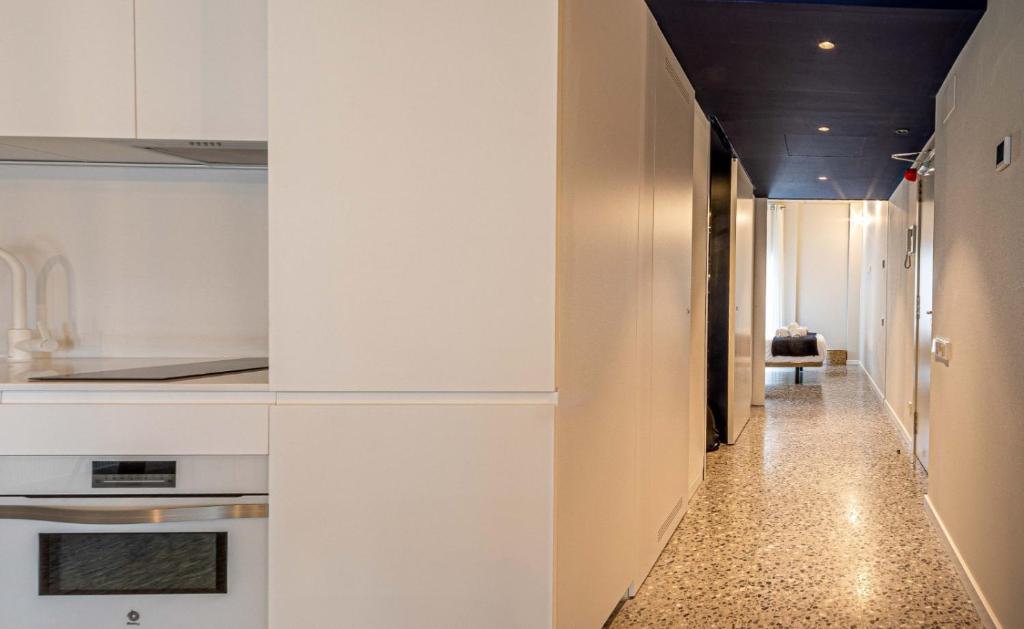 Kuchyň nebo kuchyňský kout v ubytování Barcelona Touch Apartments - Rosich