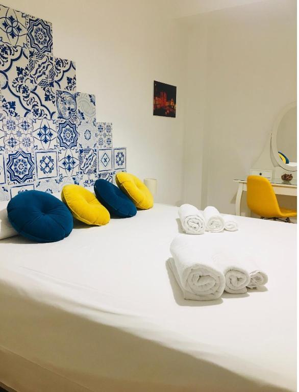 A bed or beds in a room at Casa vacanze Almàsalo