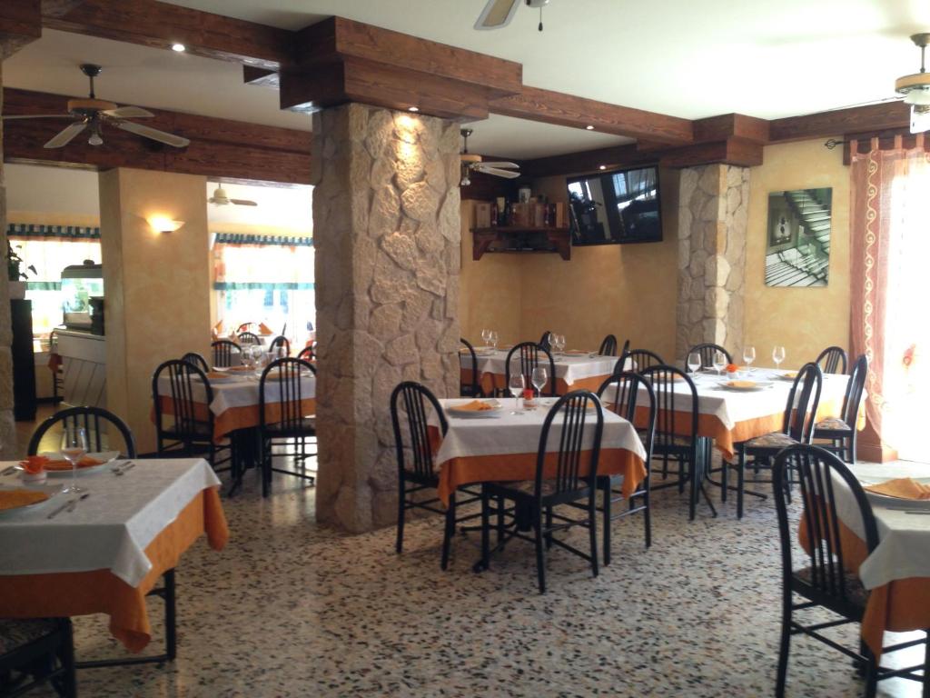Restaurace v ubytování Hotel Villa Ginevra