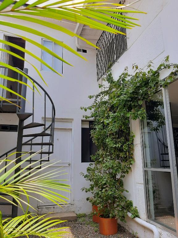 Balkón nebo terasa v ubytování Cloud9 Hostel