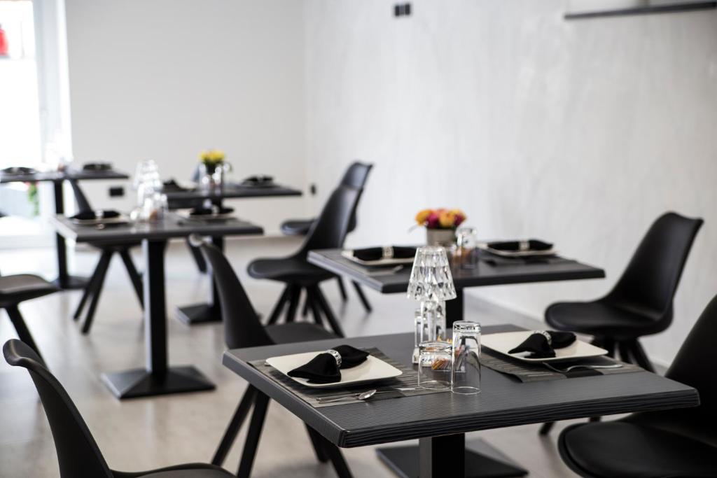 Reštaurácia alebo iné gastronomické zariadenie v ubytovaní Maison de Julia Pompei