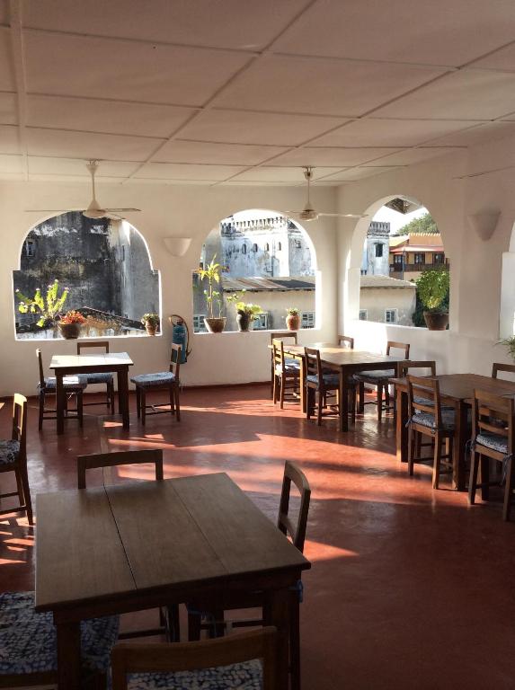 Restaurace v ubytování Kiponda B&B