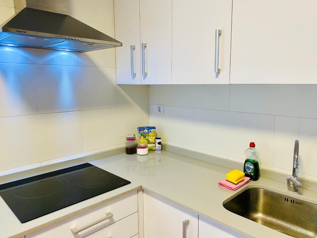 Kuchyň nebo kuchyňský kout v ubytování Stay Wild en Las Casitas de Huerta Arriba