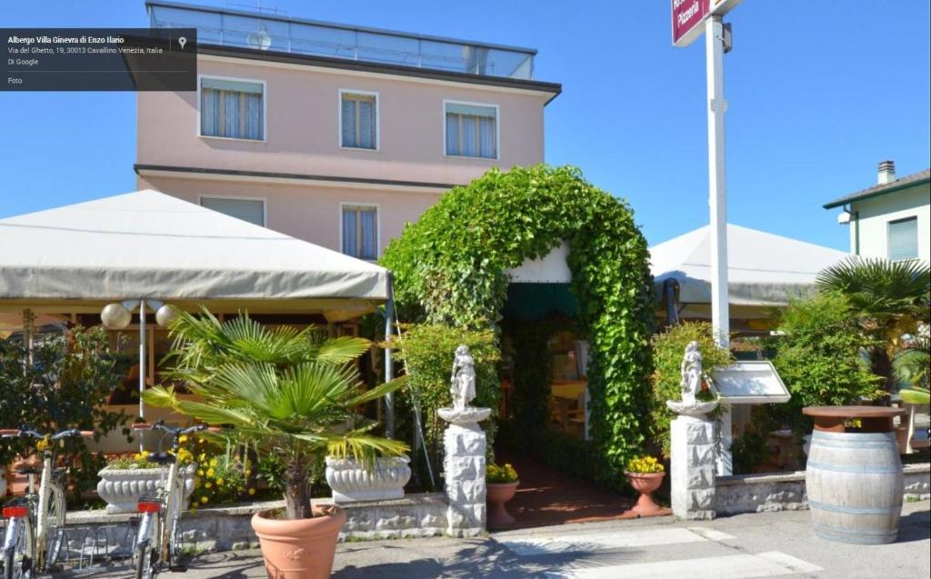 Zahrada ubytování Hotel Villa Ginevra