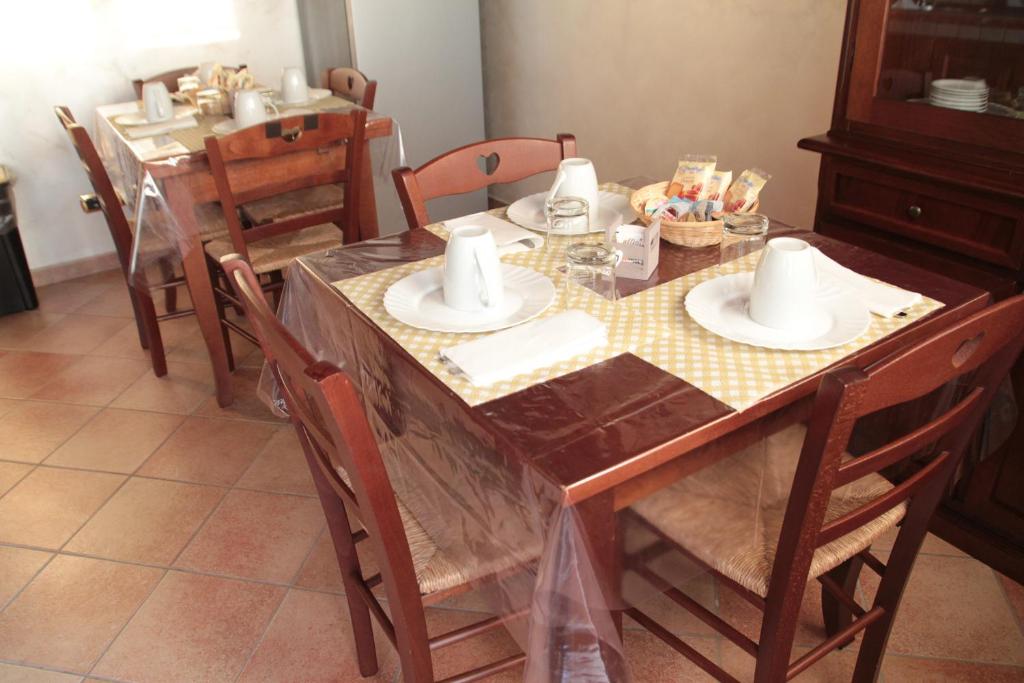 Jedlo v ubytovaní bed & breakfast alebo blízkom okolí