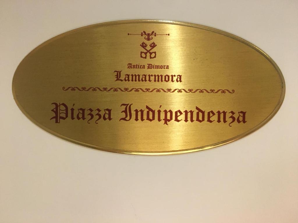 Certifikát, ocenenie alebo iný dokument vystavený v ubytovaní Antica dimora lamarmora