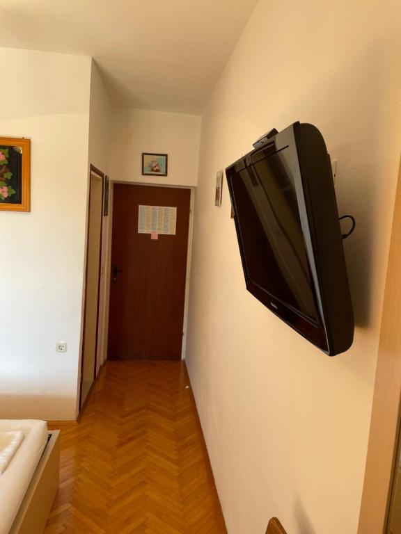 TV a/nebo společenská místnost v ubytování Apartmani Dragica