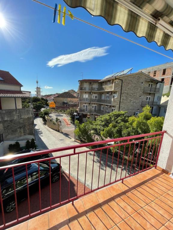 Balkón nebo terasa v ubytování Apartmani Dragica