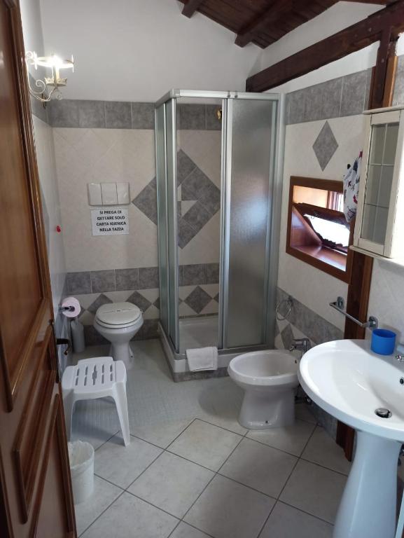 Kúpeľňa v ubytovaní B&B oasi di mamma clara