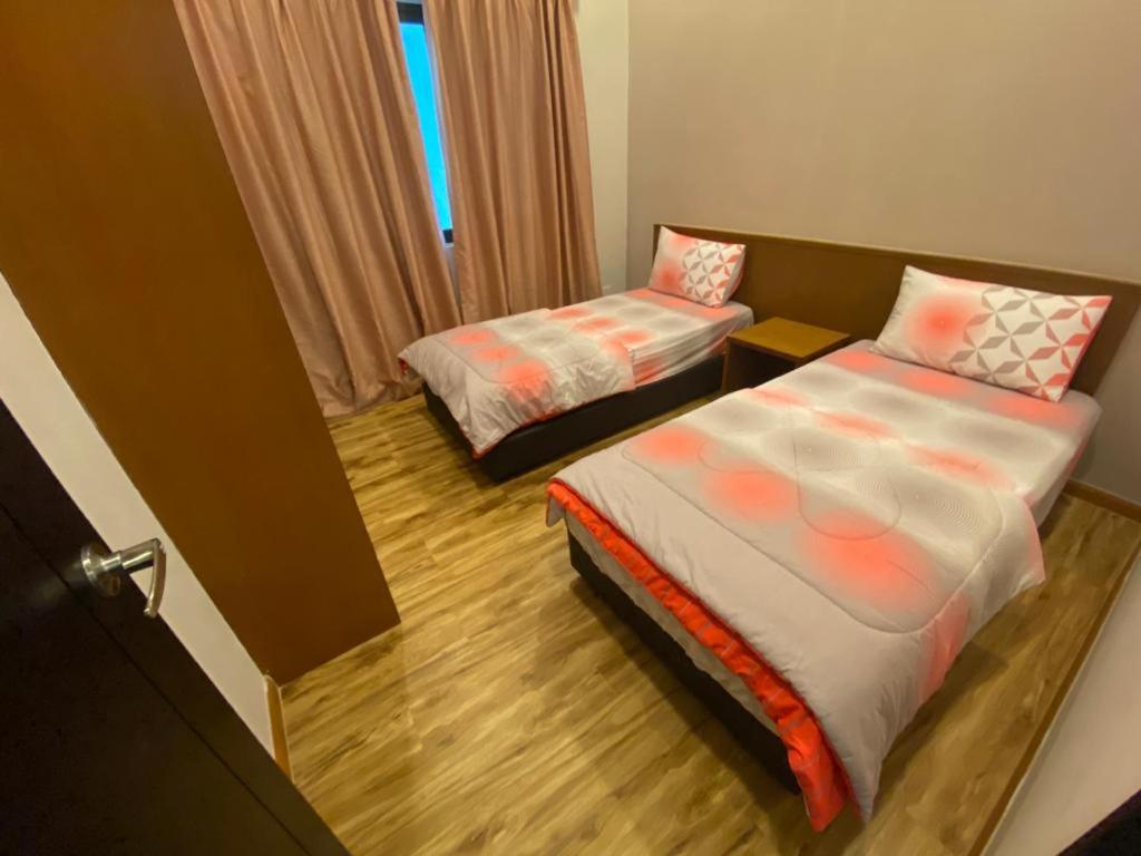 Postel nebo postele na pokoji v ubytování Hills Aranda Nova Hotel