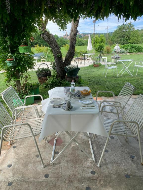 Vonkajšia záhrada v ubytovaní R&B Mulino Marsa