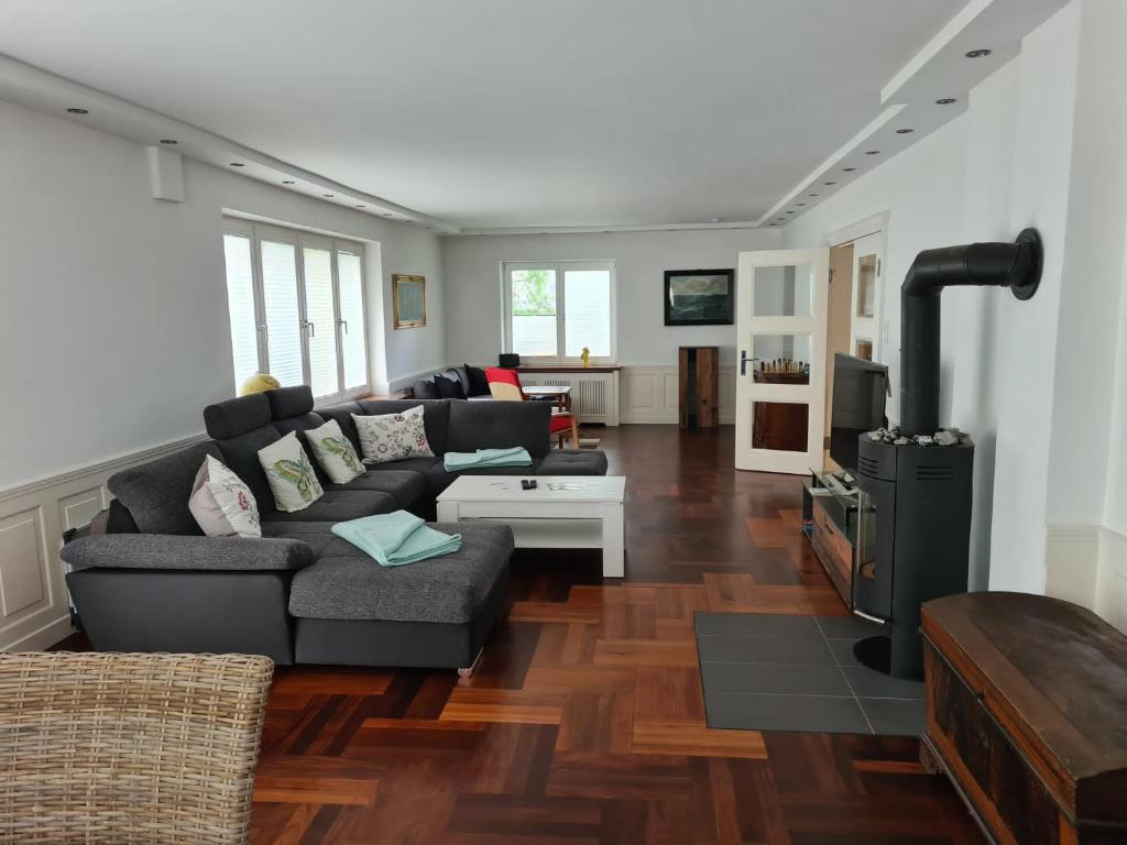 Posezení v ubytování Ferienwohnung Watzek