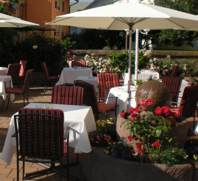 Zahrada ubytování Hotel-Restaurant Hirsch