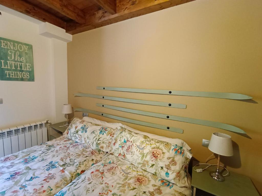 Postel nebo postele na pokoji v ubytování Valle del sol I
