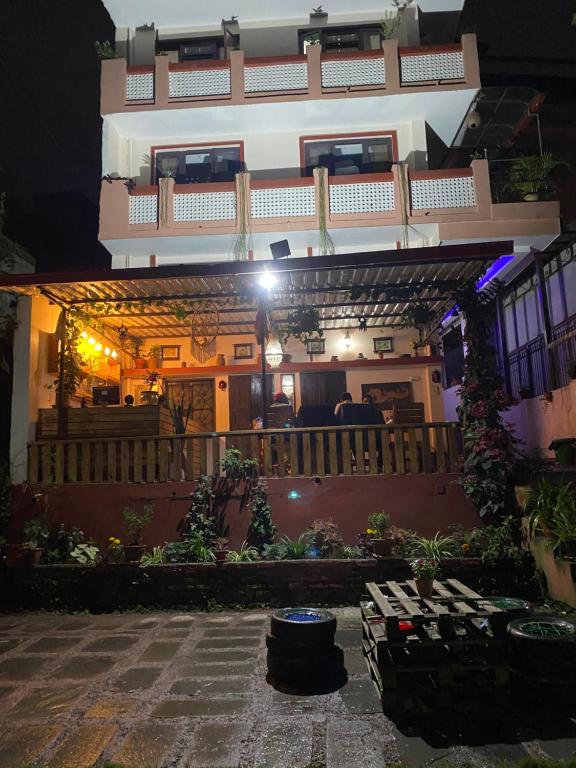 Hoone, kus hostel asub