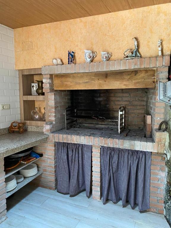 Kuchyňa alebo kuchynka v ubytovaní Casa de Lela