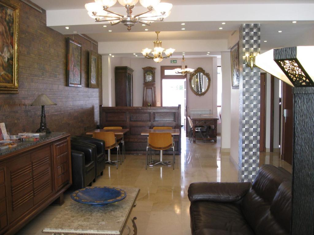 Posezení v ubytování Hotel Barnetche