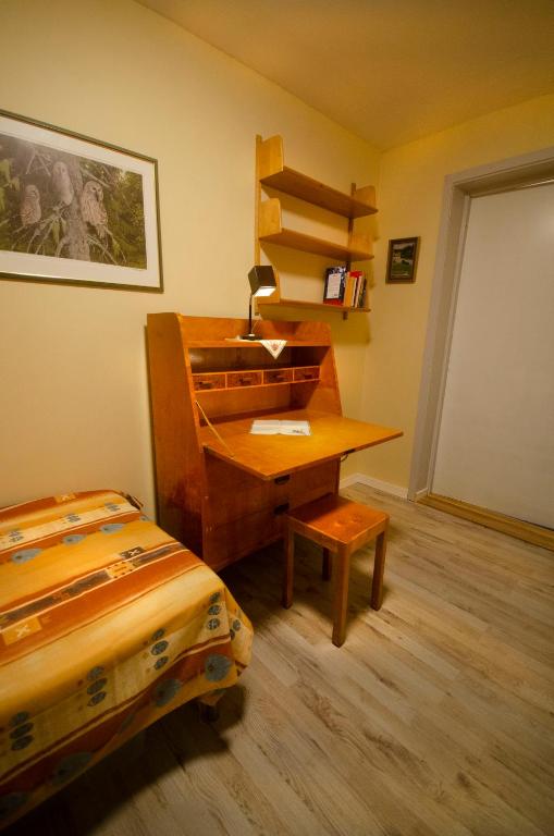 Postel nebo postele na pokoji v ubytování Granbackens BoB