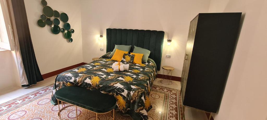 Ballarò Guest House房間的床