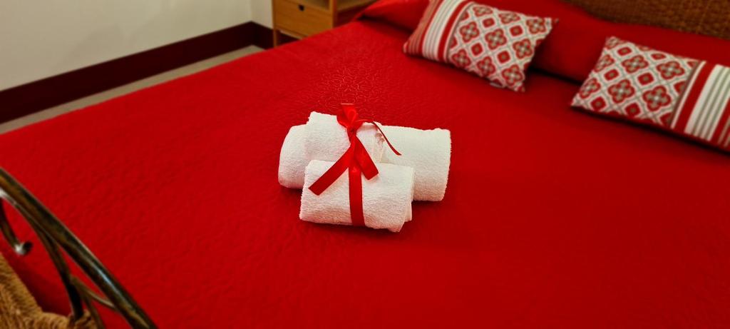 Ballarò Guest House房間的床