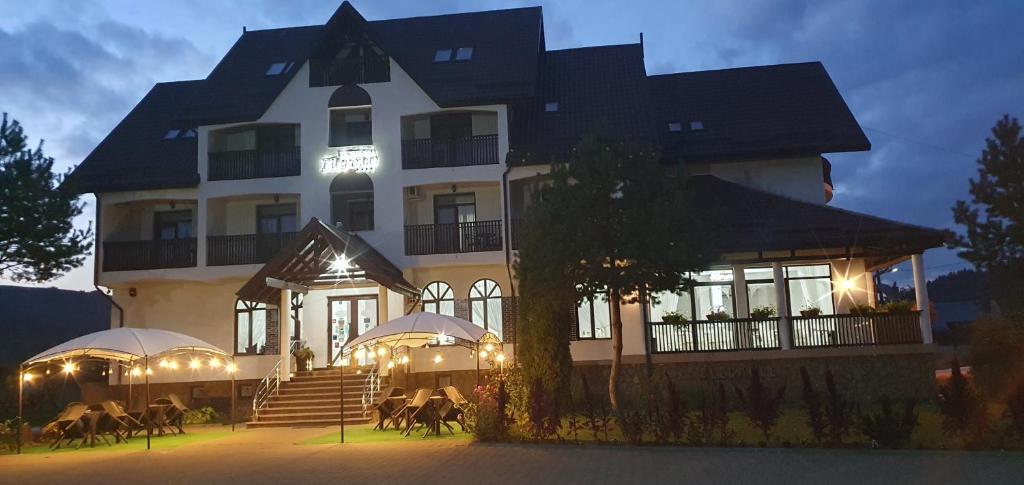 Το κτήριο όπου στεγάζεται  ο ξενώνας