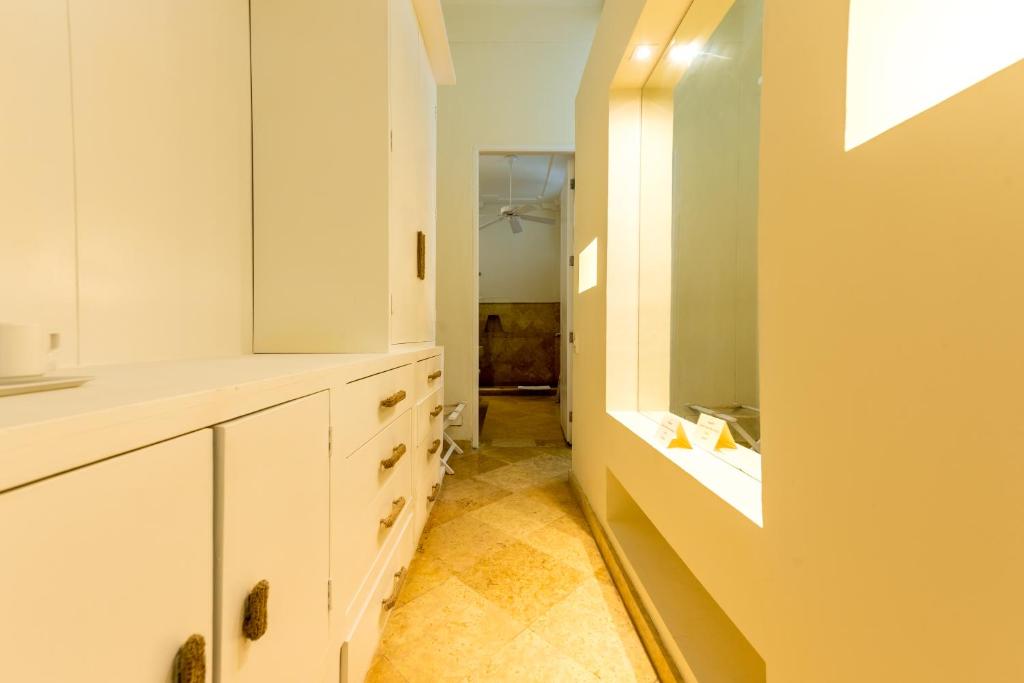 Koupelna v ubytování Casa Diluca Cartagena Hotel Boutique