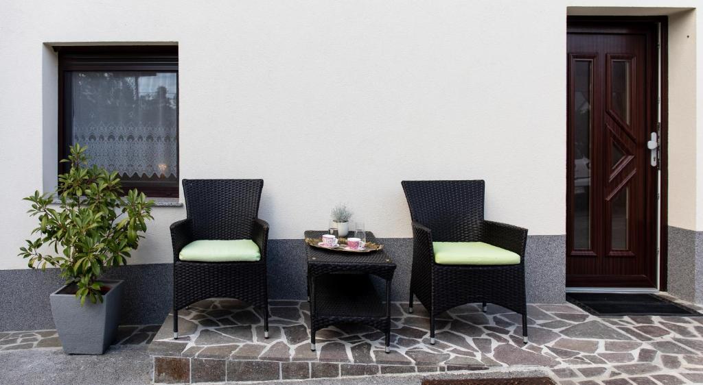 Posezení v ubytování Apartments Repinc