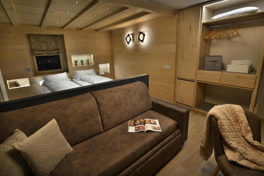 Posezení v ubytování Hotel Compagnoni