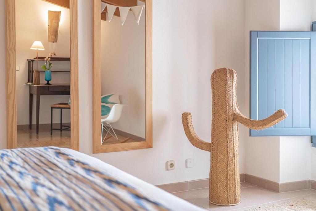 Posteľ alebo postele v izbe v ubytovaní Can Cuarassa
