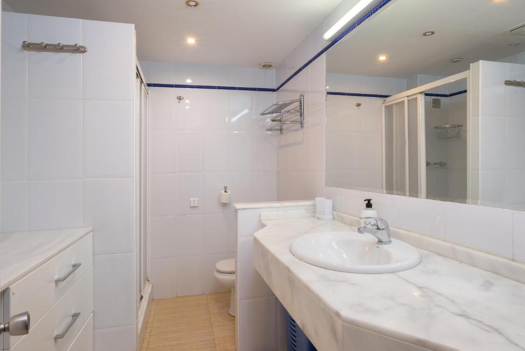Koupelna v ubytování Pyr Aparthotel studio