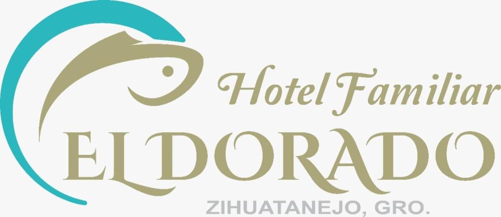 een logo voor het vertrouwde el dorado bij Hotel Familiar El Dorado in Zihuatanejo