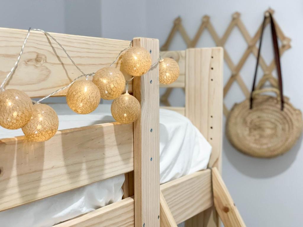 Postel nebo postele na pokoji v ubytování Precioso y acogedor apto con ubicación inmejorable