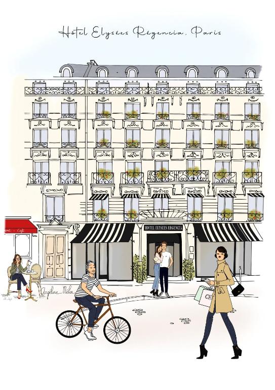Hôtel Elysées Régencia - Resim 15