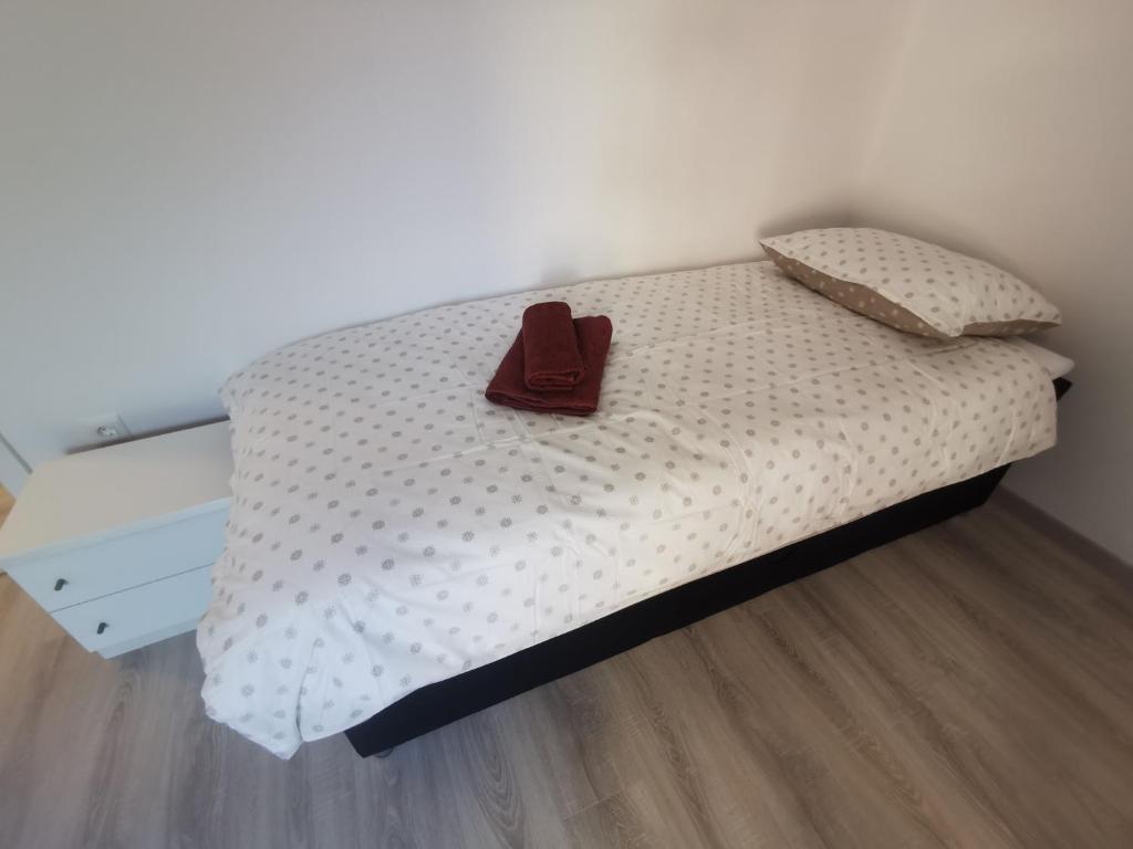 Posteľ alebo postele v izbe v ubytovaní Apartment Budin 2, Rijeka center
