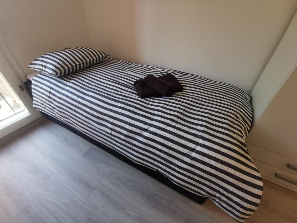 Posteľ alebo postele v izbe v ubytovaní Apartment Budin 2, Rijeka center