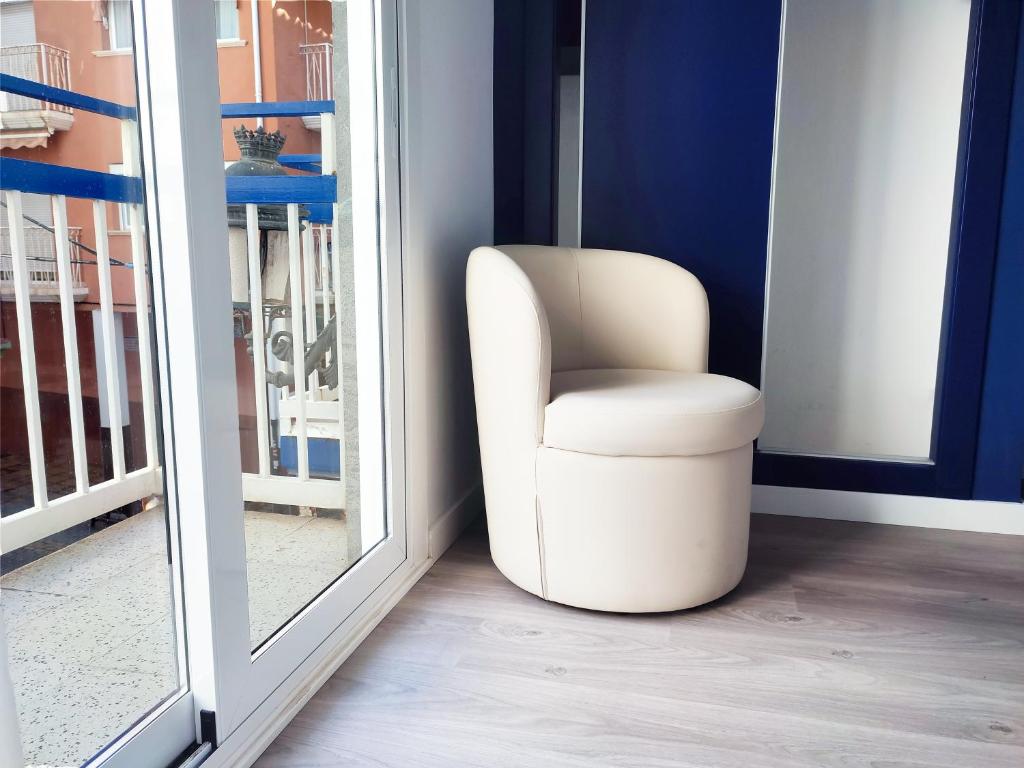 A seating area at Hotel Flats Friends Mar Blau