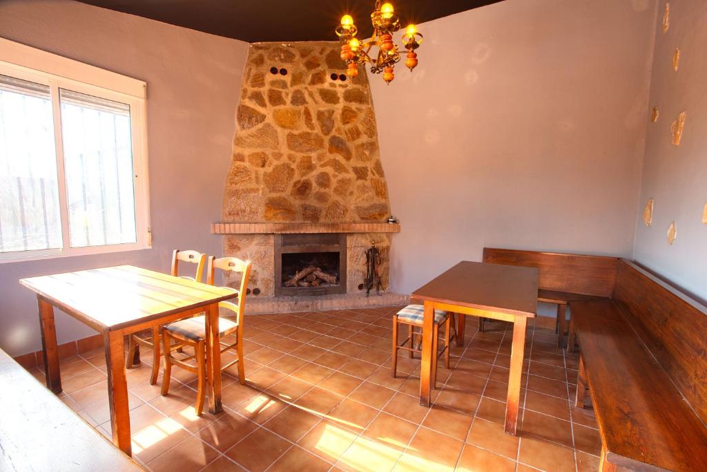 Posezení v ubytování Cuencaloft Villa del Tío Tomarro