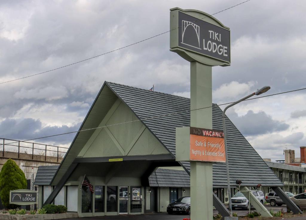 Certifikát, hodnocení, plakát nebo jiný dokument vystavený v ubytování Tiki Lodge Motel