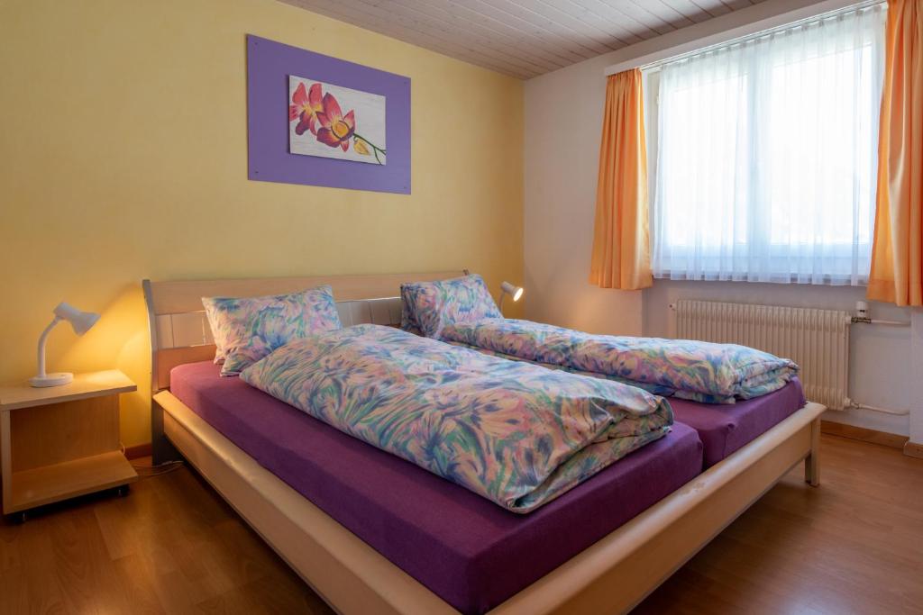Postel nebo postele na pokoji v ubytování Haus Aurora