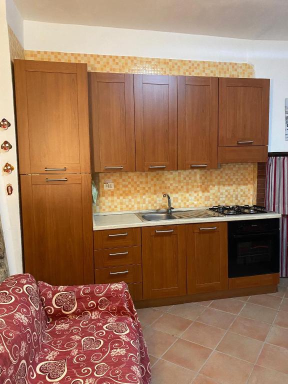 Kuchnia lub aneks kuchenny w obiekcie Casa Lucilla