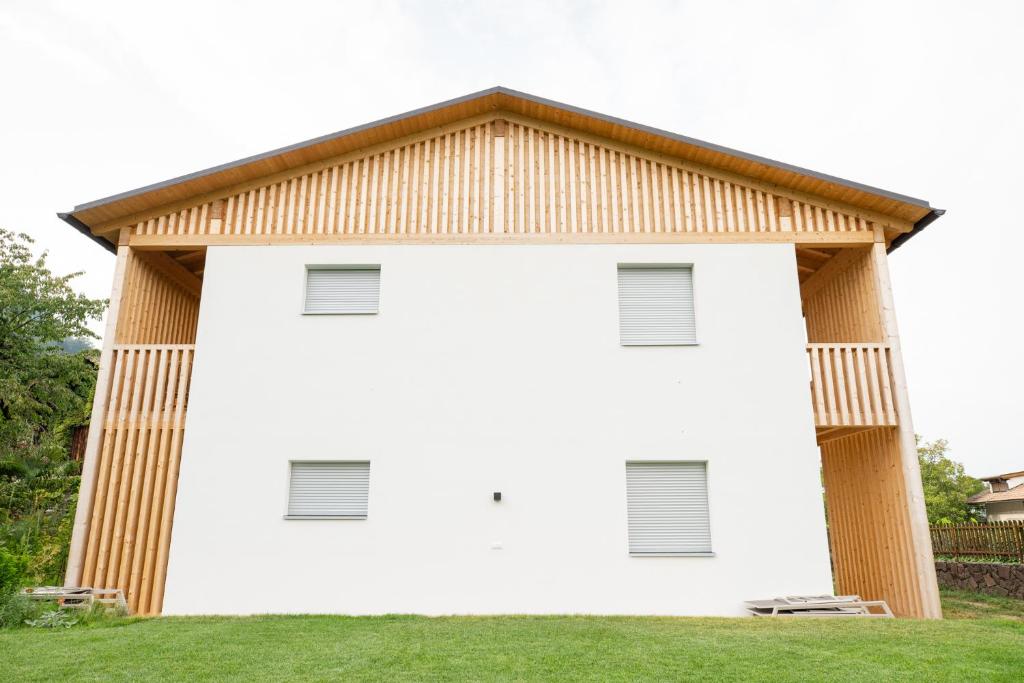 Budynek, w którym mieści się apartament