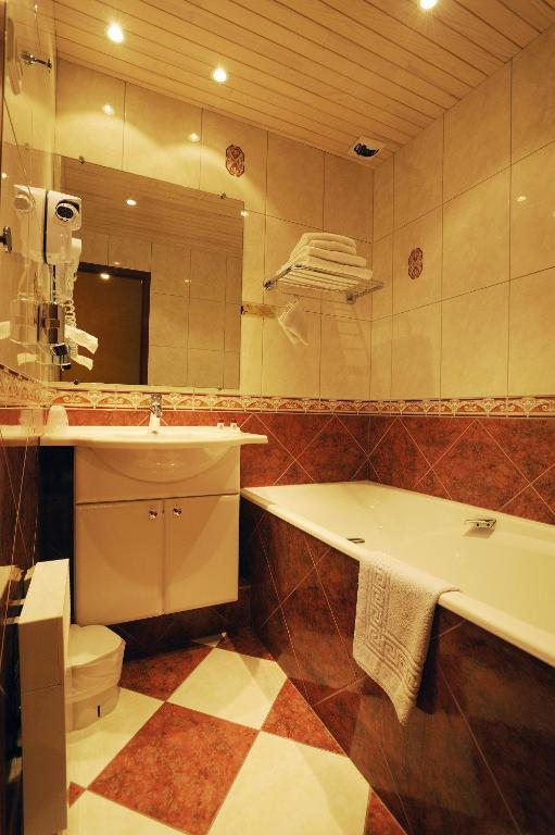 Koupelna v ubytování Cit'Hotel - Hotel Le Cèdre