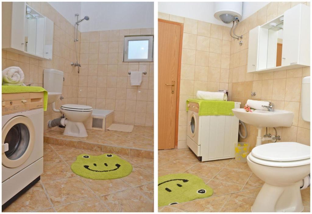 Koupelna v ubytování Apartments Luciano
