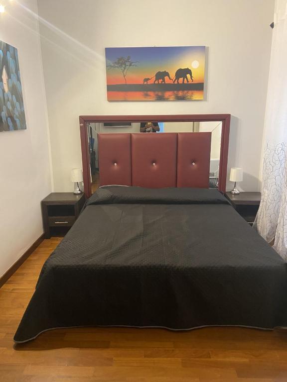 Łóżko lub łóżka w pokoju w obiekcie Bed and Breakfast Impruneta28
