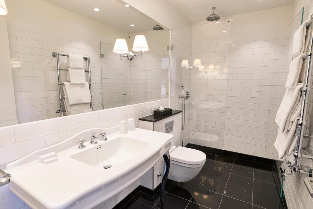 Koupelna v ubytování Kurhotel Skodsborg
