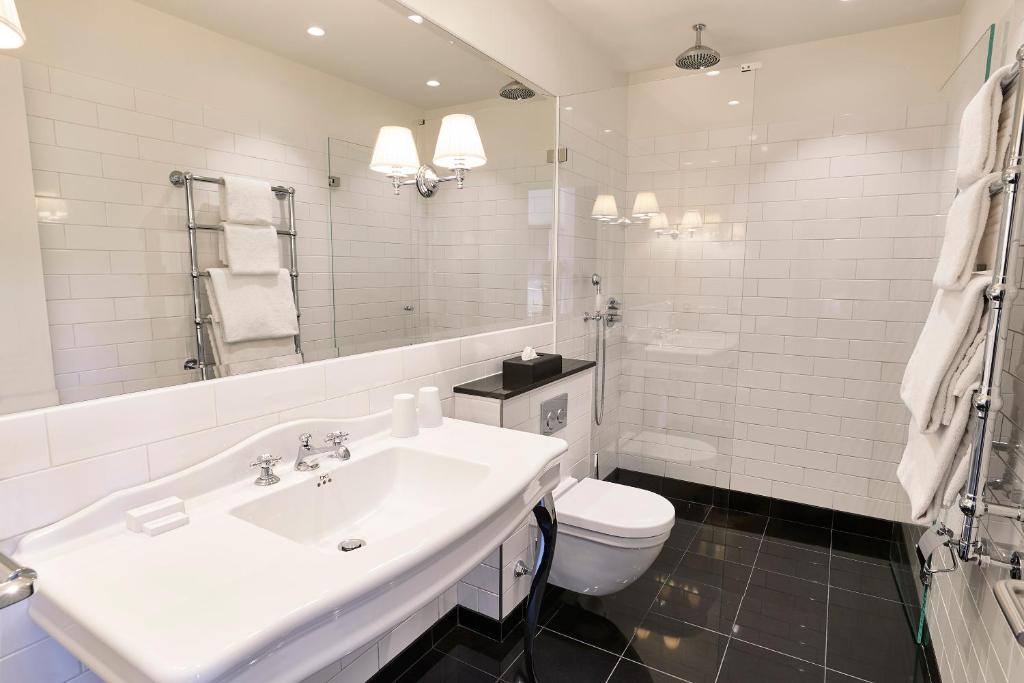 Koupelna v ubytování Kurhotel Skodsborg