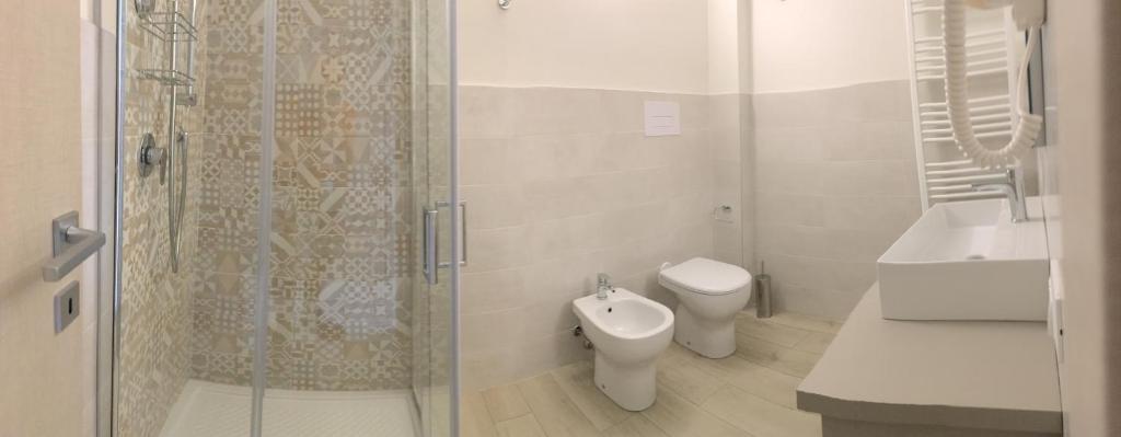 Koupelna v ubytování TERRAZZA Rooms