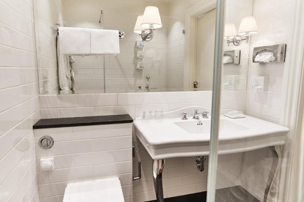 Koupelna v ubytování Kurhotel Skodsborg