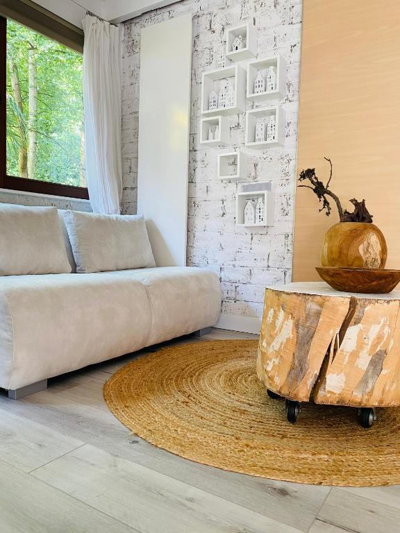 Posezení v ubytování Casa De Palmas - Tiny house